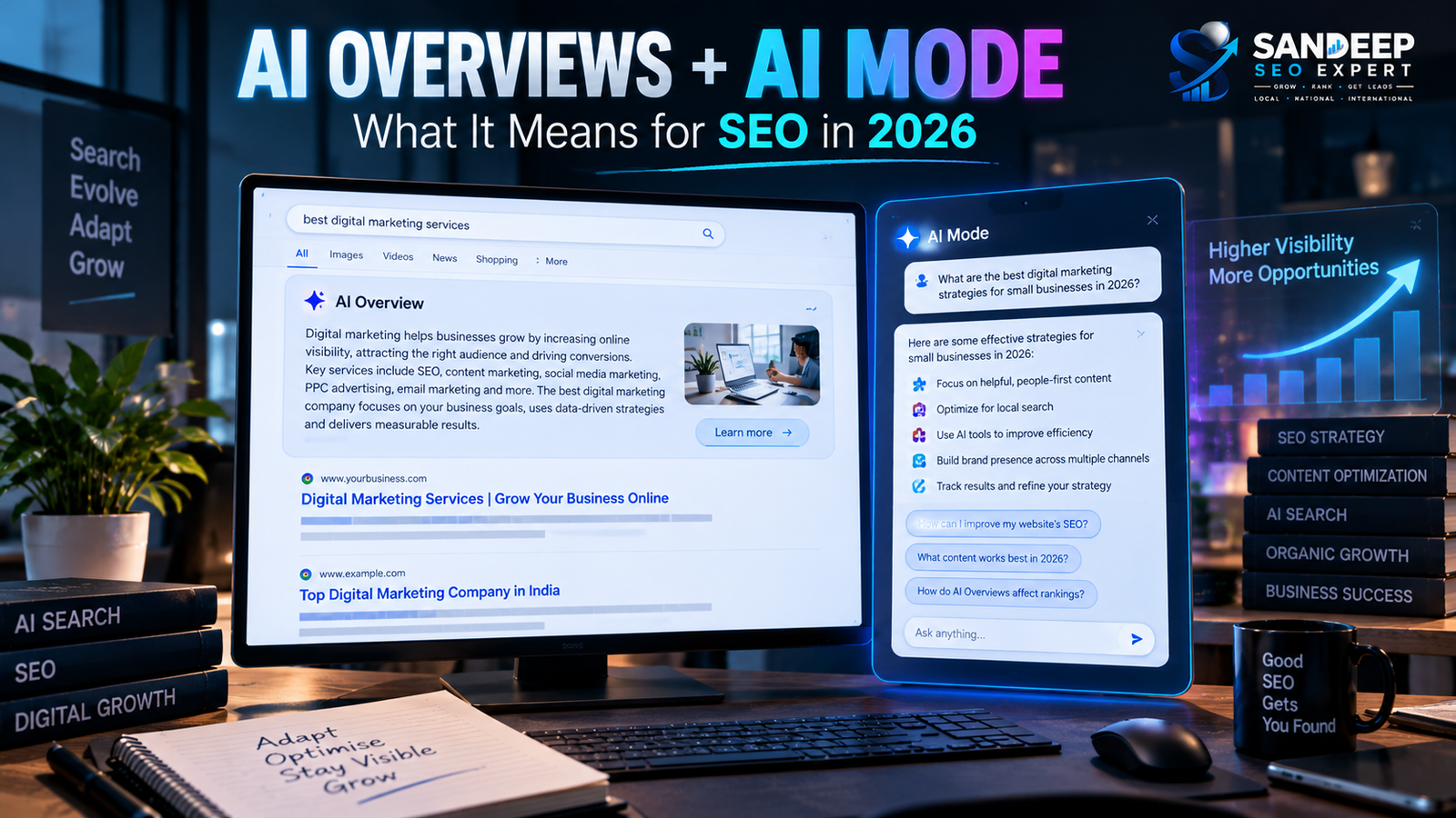 AI Overviews and AI Mode changing Google Search and SEO in 2026