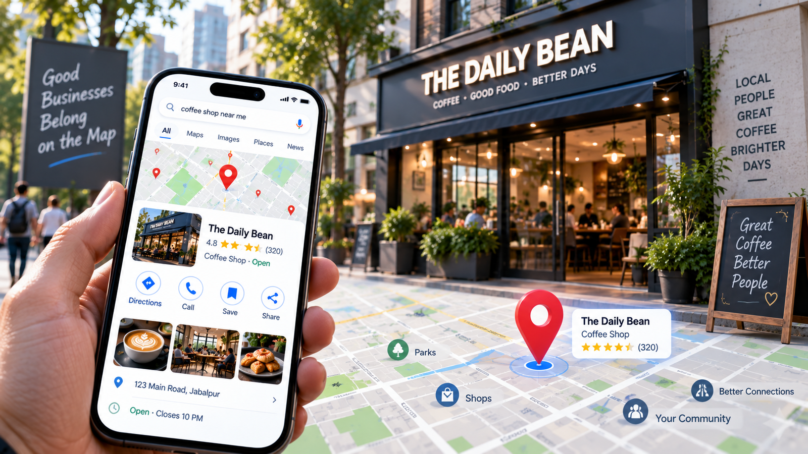 Google Maps ranking improvement through trustworthy local SEO and accurate business information.